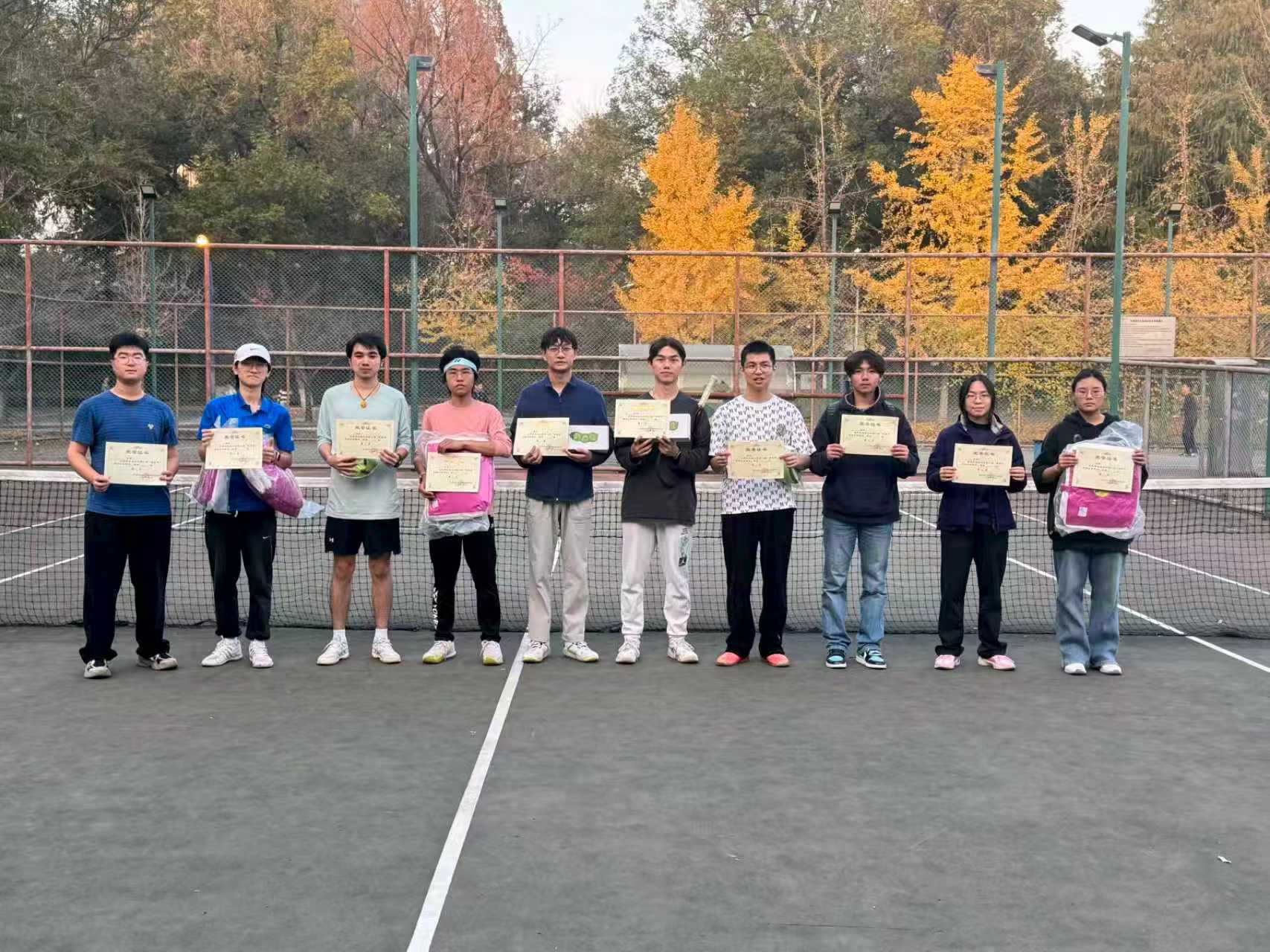 第八届“南林杯”网球公开赛成功举办